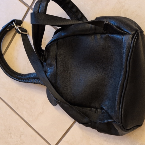 Loungefly Disney Minnie Mouse Backpack Black Red Bow Mickey Studs And Ears - Picture 5 of 16